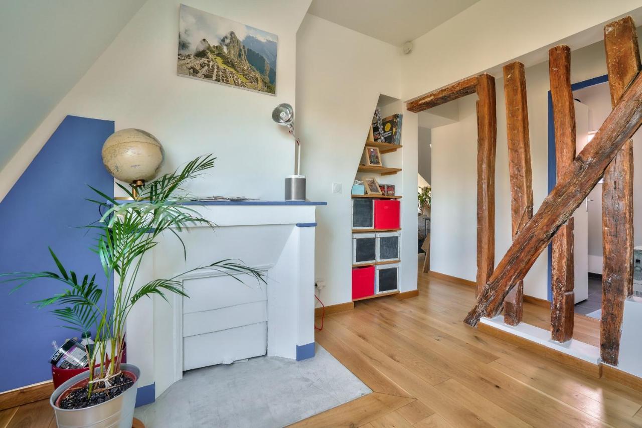 Guestready -- Rooftop Maisonette In Folie-méricout Appartement *